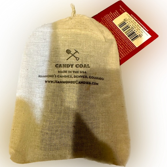 HAMMOND’s WORLD FAMOUS CINNAMON HARD CANDY COAL 4”x3” STOCKING STUFFER GAG GIFT - Picture 3 of 3